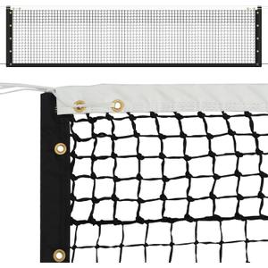 Tennis Net Professional Tennis Court Net 42FT Replacement Nets Heavy Duty Sport Nets with 2 Fiberglass Dowels, Compatible with Outdoor Indoor Standard Courts, Double-Layer Net
