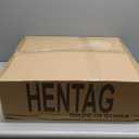 42'' Crystal Ceiling Fan Fandelier with Lights-Low Profile Flush Mount Ceiling Light with Fan, Reversible and Remote Control Black Ceiling Fan Light for Bedroom, Living Room