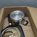 T-fal Ultimate Hard Anodized Nonstick Cookware Set 14 Piece, Oven Broiler Safe 400F, Lid Safe 350F, Kitchen Cooking Set w/Fry Pans, Saucepans, Griddle, Dutch Oven, Pots & Pans, Dishwasher Safe, Black