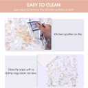 10 - Sheet Pearl Shells Tile Peel and Stick Backsplash, Self Adhesive Wall Tile for Kitchen, Bathroom, Bedroom (11.8"X11.8", Colorful Nature)