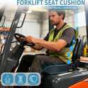 Forklift Seat Cushion, Memory Foam Seat Cushion, Pressure Relief Pad for Long Hours Operate Forklift, Extra-Dense Memory Foam for Soft Support, Ergonomic Accessories for Pain Relief