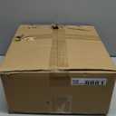 6Ft Prelit Pop Up Pencil Christmas Tree Decorations, Collapsible Artificial Christmas Tree with Lights, Foldable Pre Decorated with Ribbon Ornaments, Indoor Home Holiday Party Christmas Decorations (Red and White Polka Dot Ribbon)