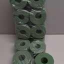 Remerry 12 Pcs Mini Floral Foam Holder for Wine Bottle Full Ring Green Floral Foam Bouquet Holders for Flower Arrangements Wine Bottle Decor DIY Crafts for Mother's Day Graduation Wedding Decorations