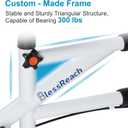 BlessReach Knee Scooter Steerable Knee Walker for Foot Injuries Compact Crutch Alternative with Dual Braking System (Green)