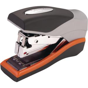 Swingline Stapler, 40 Sheet Capacity, Optima 40, Jam Free, Reduced Effort, Compact, Soft Grip, Metal, Orange, Silver and Black (87842) (Pack of 1)