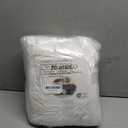 Luxury 1000GSM Faux Rabbit Fur Throw Blanket, Super Heavy Warm Cozy Blankets for Couch Bed Sofa, Bubble Plush Fuzzy Elegant Soft Reversible Mink Blanket for Living Room Bedroom, White (50"x60")