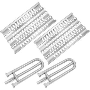 18 Grill Heat Plates Shield Grill Burners Radiant Tray for DCS Grills 27DBQR, DCS 36 BGB36-BQARL, 48 BGB48-BQARL, 30 BGB30-BQR-L, Dynamic Cooking Systems Gas Grill Replacement Parts