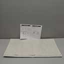 Color&Geometry Extremely White Beige Ultra Thin Indoor Door Mat 24"x36", Machine Washable Front Door Mat Non Slip, Low Profile Entrance Mat Indoor, Absorbent Carpet for Inside, Entry, Entryway (FOLD)