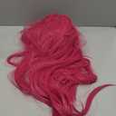 Long Hot Pink Wigs for Kids Girls Cartoon Movie Halloween Cosplay Costume Animie Wig
