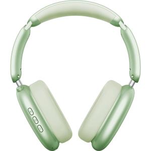 Wentronic Y02 Active Noise Cancelling Headphones, Wireless Over-Ear Bluetooth 5.4 Headphones, Multiple Modes, 60H Playtime, Hi-Res Audio, Big Bass, Foldable Lightweight for Travel Home Office, Green