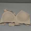 Vertvie Jelly Wireless Bras for Women Push Up Plunge Seamless T-Shirt Bras No Underwire Supportive Full Coverage Bralettes, 3XL