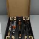 Perlegear Full Motion TV Wall Mount for 26-74 inch TVs, Height Adjustable TV Mount, Pre-Assembled Wall Mount TV Bracket with Tool-Free Tilt, Swivel, Fits 16 Studs, 99 lbs, Max VESA 400x400mm, PGMF21