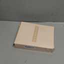 VLANDO Travel Jewelry Organizer Case,Large Jewelry Storage Book Ring Binder with Clear Zipper Velvet Jewelry Pouches Bags for Rings,Bracelet,Earrings-Cream White