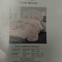 Lush Decor Serena Comforter Set, 3 Piece Set, Full/ Queen, Blush - Pink Bedding Set Queen - Cute Comforter Queen Size - Coquette Decor