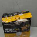 1000W HVLP Paint Sprayer High-Efficiency Electric Spray Gun with 6 Nozzles,Variable Patterns & Adjustable Flow, 47oz (1400ml) Detachable Container,Easy to Clean for Home Improvement Projects Yellow