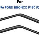 Window Visors Rain Guards for 1980-1996 Ford F150 F250 F350 Standard Cab, Out-Channel Window Vent Wind Deflectors Visors Shades for 80-96 Bronco, for 2 Front Doors