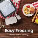ICEMAN Dual-Size Ice Maker Countertop - Portable Ice Machine, Large and Small Ice Machine Maker with Self Cleaning, 9 Cubes in 7 Mins, 22lbs/24hrs, for Home, Kitchen, Office, Party, Ice Scoop Included