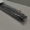 Reinforced Bottom 100 Inch Retractable Baby Gates Extra Wide Baby Gate for Large Openings, 8 ft Super Long Child Gates for Large Openings, Mesh Retractable Dog Gate for Doorways Extra Wide, Black