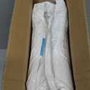 QUIETSEA 12x20 Pillow Inserts, Pack of 2 Lumbar Throw Pillow Inserts, Fluffy and Soft Rectangle Decorative Pillows for Bed, Couch and Sofa (White)