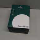 Trideer Exercise Ball for Yoga, Pilates & Fitness  Stability Ball Equipment for Home Gym & Office Chair, Core & Balance Training Accessories, Physical Therapy Equipment, Quick Pump Included, 5 Sizes (Black)