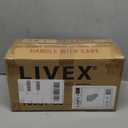 Livex Lighting 10381-05 Aragon - One Light Wall Sconce, Polished Chrome Finish with Clear Seeded Glass