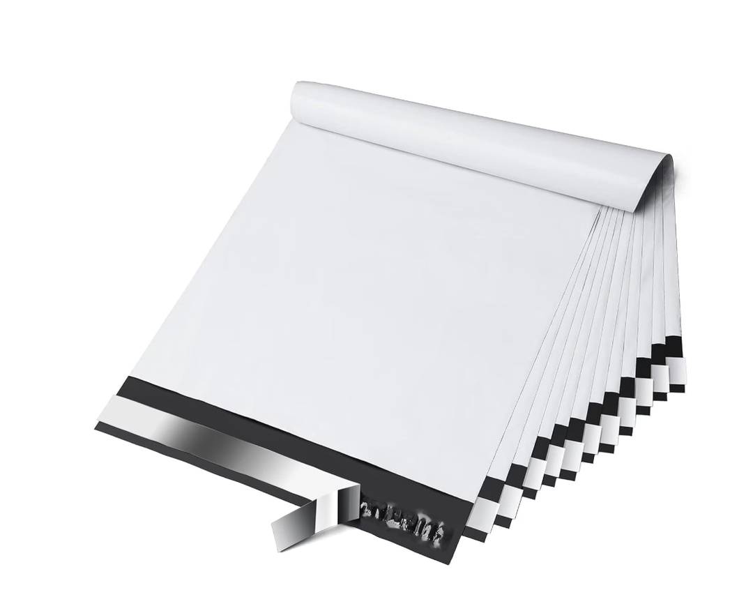 250 Pack 12 x 15.5 Poly Mailer 3 Mil Self Seal Shipping Envelopes Plastic Bags Packaging Mailing Polybags 