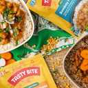 Tasty Bite Variety, Pack of 8, Madras Lentils, Bombay Potatoes, Vegetable Tikka Masala, Channa Masala, 3Bean Madras Lentils, Split Pea & Turmeric Curry, Coconut Squash Dal, Chickpea Coconut and Turmeric Curry