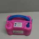 Electric Air Balloon Pump, 600W Portable Dual Nozzle Electric Balloon Inflator with Small Storage Box, Two Operation Modes, for Garland Arch Party Decoration