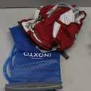 INOXTO Running Hydration Vest Backpack, Lightweight Pack with 1.5L Water Bladder and 250ml Soft Flask Daypack for Hiking Trail Running Cycling Race Marathon for Women Men (Red, Standaed)