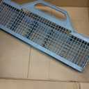 Universal Dishwasher Cutlery Basket Replacement WD28X10128 Dishwasher Utensil Silverware Basket, Compatible with Part No. AH959351, EA959351, PS959351, WD28X10127, WD28X10132