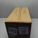 tewei 12.8'' Modern Outdoor Pendant Light, 1-Light Outdoor Hanging Lantern Light, Dusk to Dawn Matte Black Exterior Hanging Porch Light Fixture with Clear Glass, Outdoor Pendant Lights for Entryway