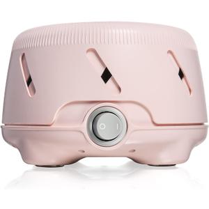Yogasleep Dohm Uno White Noise Sound Machine, Natural Pink Noise from a Real Fan, Adjustable Tone & Noise Canceling for Office Privacy & Meditation, Sleep Aid for Travel, Baby & Adults (Pink)