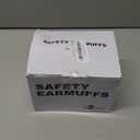 34dB Noise Canceling Headphones For Shooting, Hearing Protection Earmuffs, Ear Protection Headphones, Thickened Headband Ear Muffs For Noise Reduction For Shooting, Construction,Mowing (Black+black)