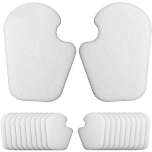 20 Pcs Metatarsal Feet Pads Felt Foot Sesamoiditis Pad Small Feet Dancers Cushion Comfort Dancing Pain Relief Pads Thick Self Adhesive Support Cushion for Women Men