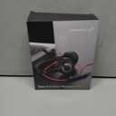 JIAMQISHI USB Headset with Microphone for PC, On-Ear Computer Laptop Headphones with Noise Cancelling Mic in-line Control for Home Office Online Class Zoom (Type C+3.5mm, Black)