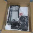 Porch Lights with GFCI Outlets Dusk to Dawn Outdoor Wall Lights Waterproof Exterior Lighting Fixtures Modern Outside Lights Wall Mount for House Patio Garage,Black,11.8''H,1PC