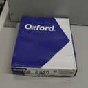 Oxford Twin-Pocket Folders, Textured Paper, Letter Size, Black, Holds 100 Sheets, Box of 25 (57506EE), 8-1/2 x 11