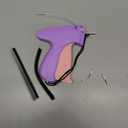 Stitch Machine for Clothes - Handheld Stitch Machine Quick Clothing Fixer - Tagging Machine - Includes 6 Needle, 1000 Black Fasteners & 1000 White Fasteners (Pink/Orange) (Purple)