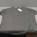 PRETTYGARDEN Women's Two Piece Lounge Set 2025 Summer Casual Oversized Shirts Biker Shorts Matching Airport Travel Outfit (Large, Dark Grey)