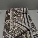 WITSHOCK Living Room Area Rugs 4x6: Washable Rug Boho Soft Non-Slip Low Pile Stain Resistant Foldable Carpet for Bedroom Playroom Dining Room Office Kitchen Farmhouse Home Decor Rug-Bitter Black