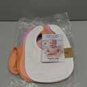 Tiny Twinkle Baby Feeding Bibs 8 Pack - Waterproof and Absorbent Infant Drool and Feeding Baby Bibs (Girl Pastel)