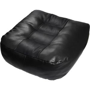 18x16x5 inches Leather Extra Thick Synthetic Car Seat Cushion for Office Chairs Can Raise Height Thickened Seat Booster Elevate Height to Relieve Back Pain Adult Driving Booster Cushion