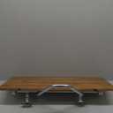 Folding Shower Seat Wall Mounted 24" with Stainless Steel Bracket, Structural Stability, 500 lb Capacity, Space-Saving, Teak Shower Bench for The Elderly, Disabled, Pregnant Individuals, Children