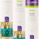 Cricut Everyday Iron On - Gold, 3-Pack of 2ft Rolls (12"x24"), 6ft Total - HTV Heat Transfer Vinyl for Shirts, Apparel, Hats & More - Compatible with Maker & Explore Machines