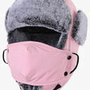 Connectyle Trapper Hat for Men Women Faux Fur Trooper Trapper Winter Hat with Ear Flaps Waterproof Ushanka Hunting Hats