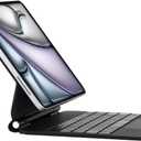 Magic Keyboard Case for iPad Air 13 inch (M3/M2, 2025/2024), Keyboard Case for iPad Pro 12.9 inch (3rd/4th/5th/6th Gen) with Multi-Touch Trackpad, Backlit Keys (Black)
