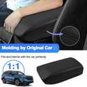 Autorder Center Console Cover for 2025 2026 Forester Accessories Armrest Cover Anti-Scratch Middle Console Pad Leather Armrest Protector, Subaru Forester 2025-2026