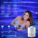Northern Lights Projector Galaxy Projector,with Bluetooth Speaker and White Noise Star Projector, 4 Aurora Color Combinations Remote Ambient,Galaxy Light for Bedroom and Living Room Night Light
