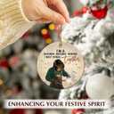 Welding Christmas Ornament 2025 - Patriotic Welder Gift for Men, Ironworker, Metal Worker - Welder Ornament for Men, Women, Dad, Brother, Husband, Ceramic Blue Collar Pride Holiday Decor Gifts