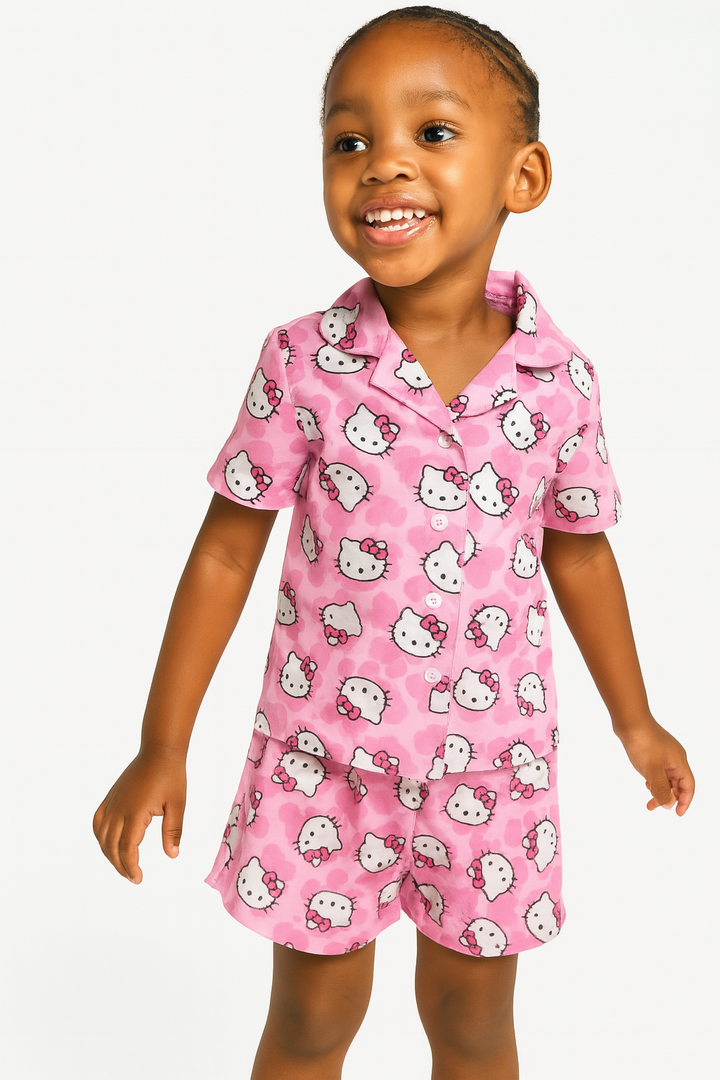 HELLO KITTY T-Shirt And Shorts for Baby, Size 6 